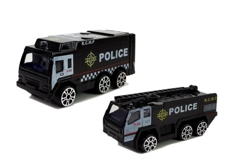 Samolot Rozkładany Policyjny z Autkami 1:64 ze światłami i dźwiękiem LEAN Toys Samolot Rozkładany Policyjny z Autkami 1:64 ze światłami i dźwiękiem LEAN Toys
