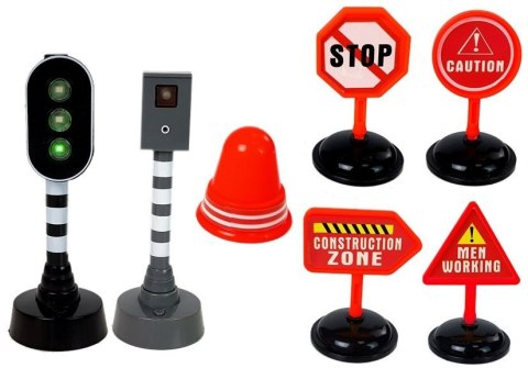 Straż Pożarna Znaki Drogowe Sygnalizacja Świetlna Napęd Frykcyjny Dźwięk Efekty Świetlne LEAN Toys Straż Pożarna Znaki Drogowe Sygnalizacja Świetlna Napęd Frykcyjny Dźwięk Efekty Świetlne LEAN Toys