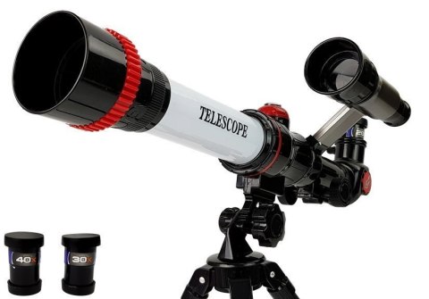 Teleskop Naukowy Edukacyjny Astronomia 20x 30x 40x LEAN Toys Teleskop Naukowy Edukacyjny Astronomia 20x 30x 40x LEAN Toys