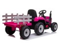 Traktor na Akumulator z Przyczepą XMX611 Różowy LEAN CARS