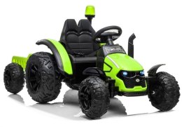 Traktor na akumulator z Przyczepą HZB-200 Zielony LEAN CARS