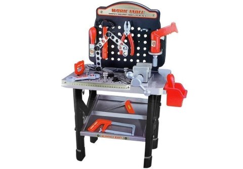Wysoki Warsztat Zestaw Narzędzi Wiertarka na Baterie 75 cm LEAN Toys Wysoki Warsztat Zestaw Narzędzi Wiertarka na Baterie 75 cm LEAN Toys