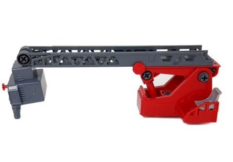 Zestaw DIY Wóz Strażacki 2w1 Wymienne Podnośniki Śrubokręt Dźwięk Efekty Świetlne Kask LEAN Toys Zestaw DIY Wóz Strażacki 2w1 Wymienne Podnośniki Śrubokręt Dźwięk Efekty Świetlne Kask LEAN Toys