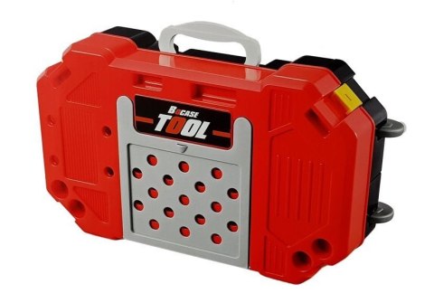 Zestaw Majsterkowicza na baterie 3w1 Walizka Warsztat 85 elementów 56cm LEAN Toys Zestaw Majsterkowicza na baterie 3w1 Walizka Warsztat 85 elementów 56cm LEAN Toys