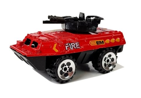 Zestaw Pojazdów Straży Pożarnej Resoraki 1:64 6 Sztuk LEAN Toys Zestaw Pojazdów Straży Pożarnej Resoraki 1:64 6 Sztuk LEAN Toys