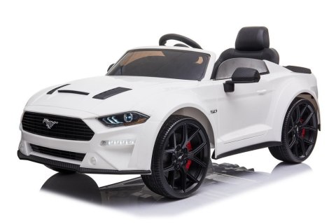 Auto Na Akumulator Ford Mustang GT Drift SX2038 Biały LEAN CARS Auto Na Akumulator Ford Mustang GT Drift SX2038 Biały LEAN CARS