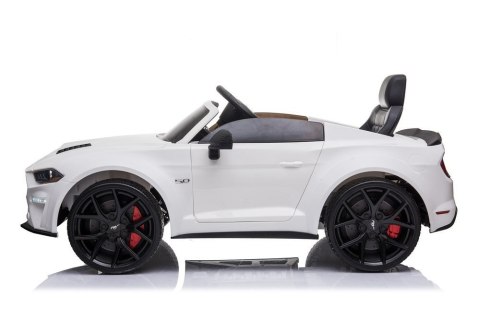 Auto Na Akumulator Ford Mustang GT Drift SX2038 Biały LEAN CARS Auto Na Akumulator Ford Mustang GT Drift SX2038 Biały LEAN CARS