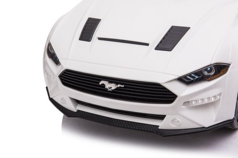 Auto Na Akumulator Ford Mustang GT Drift SX2038 Biały LEAN CARS Auto Na Akumulator Ford Mustang GT Drift SX2038 Biały LEAN CARS