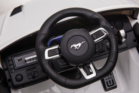 Auto Na Akumulator Ford Mustang GT Drift SX2038 Biały LEAN CARS Auto Na Akumulator Ford Mustang GT Drift SX2038 Biały LEAN CARS