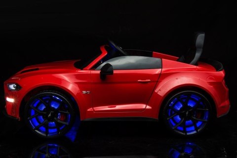 Auto Na Akumulator Ford Mustang GT Drift SX2038 Czerwony LEAN CARS Auto Na Akumulator Ford Mustang GT Drift SX2038 Czerwony LEAN CARS