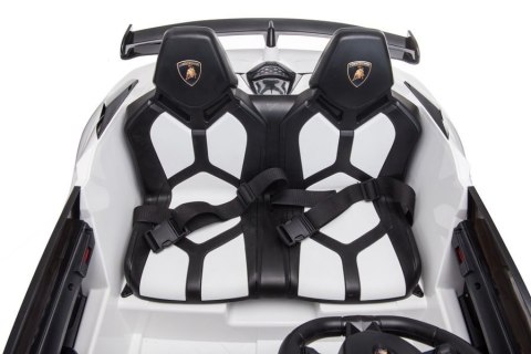 Auto na akumulator Lamborghini Aventador SX2028 Biały LEAN CARS Auto na akumulator Lamborghini Aventador SX2028 Biały LEAN CARS