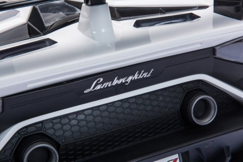 Auto na akumulator Lamborghini Aventador SX2028 Biały LEAN CARS Auto na akumulator Lamborghini Aventador SX2028 Biały LEAN CARS