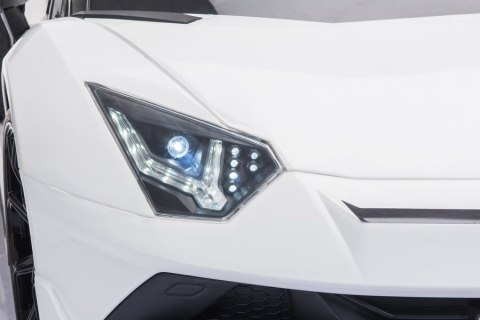 Auto na akumulator Lamborghini Aventador SX2028 Biały LEAN CARS Auto na akumulator Lamborghini Aventador SX2028 Biały LEAN CARS