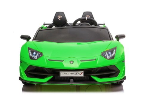 Auto na akumulator Lamborghini Aventador SX2028 Zielony LEAN CARS Auto na akumulator Lamborghini Aventador SX2028 Zielony LEAN CARS