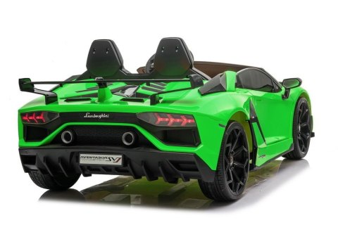 Auto na akumulator Lamborghini Aventador SX2028 Zielony LEAN CARS Auto na akumulator Lamborghini Aventador SX2028 Zielony LEAN CARS