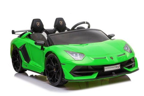 Auto na akumulator Lamborghini Aventador SX2028 Zielony LEAN CARS Auto na akumulator Lamborghini Aventador SX2028 Zielony LEAN CARS
