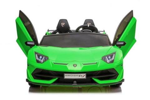 Auto na akumulator Lamborghini Aventador SX2028 Zielony LEAN CARS Auto na akumulator Lamborghini Aventador SX2028 Zielony LEAN CARS