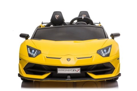 Auto na akumulator Lamborghini Aventador SX2028 Żółty LEAN CARS Auto na akumulator Lamborghini Aventador SX2028 Żółty LEAN CARS