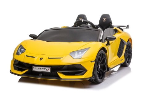 Auto na akumulator Lamborghini Aventador SX2028 Żółty LEAN CARS Auto na akumulator Lamborghini Aventador SX2028 Żółty LEAN CARS