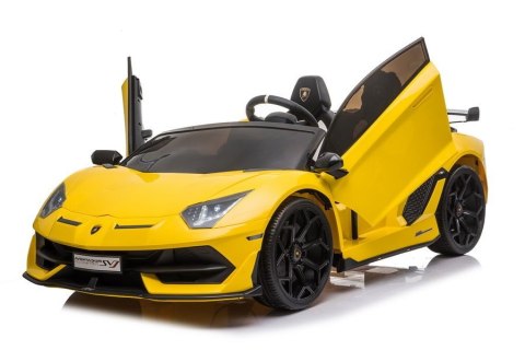 Auto na akumulator Lamborghini Aventador SX2028 Żółty LEAN CARS Auto na akumulator Lamborghini Aventador SX2028 Żółty LEAN CARS