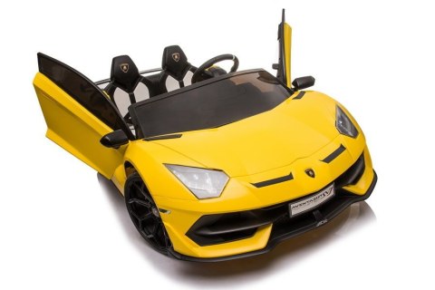 Auto na akumulator Lamborghini Aventador SX2028 Żółty LEAN CARS Auto na akumulator Lamborghini Aventador SX2028 Żółty LEAN CARS