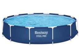 Basen ogrodowy stelażowy 366 x 76 cm zestaw Bestway 56681 Bestway
