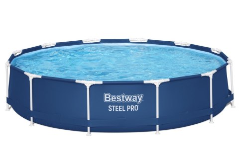 Basen ogrodowy stelażowy 366 x 76 cm zestaw Bestway 56681 Bestway Basen ogrodowy stelażowy 366 x 76 cm zestaw Bestway 56681 Bestway