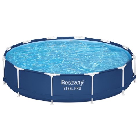 Basen ogrodowy stelażowy 366 x 76 cm zestaw Bestway 56681 Bestway Basen ogrodowy stelażowy 366 x 76 cm zestaw Bestway 56681 Bestway