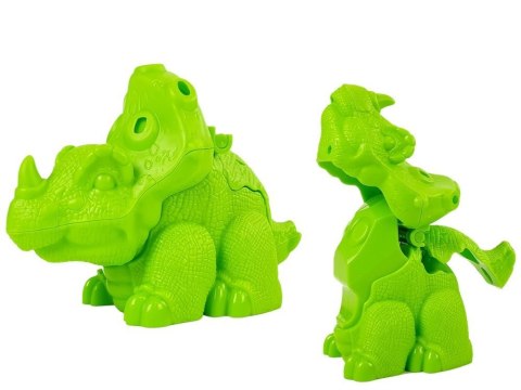 Ciastolina Dinozaury Jajka Foremka 12 Elementów 4 Kolory LEAN Toys Ciastolina Dinozaury Jajka Foremka 12 Elementów 4 Kolory LEAN Toys