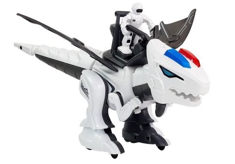 Dinozaur Tyranozaur Robot Interaktywny Zdalnie Sterowany K18 Programowanie Biały LEAN Toys Dinozaur Tyranozaur Robot Interaktywny Zdalnie Sterowany K18 Programowanie Biały LEAN Toys