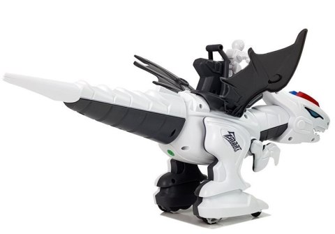 Dinozaur Tyranozaur Robot Interaktywny Zdalnie Sterowany K18 Programowanie Biały LEAN Toys Dinozaur Tyranozaur Robot Interaktywny Zdalnie Sterowany K18 Programowanie Biały LEAN Toys