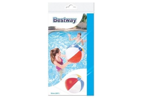 Dmuchana piłka plażowa dla dzieci 51 cm Bestway 31021 Bestway Dmuchana piłka plażowa dla dzieci 51 cm Bestway 31021 Bestway