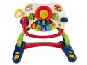 Interaktywny Chodzik Tablica Kierownica 3 w 1 Dźwięk Melodie Telefon Zwierzątka Dla Niemowląt LEAN Toys