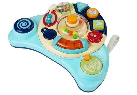 Interaktywny Panel Zabawka dla Niemowląt Muzyka Odgłosy Zwierząt Niebieska LEAN Toys Interaktywny Panel Zabawka dla Niemowląt Muzyka Odgłosy Zwierząt Niebieska LEAN Toys