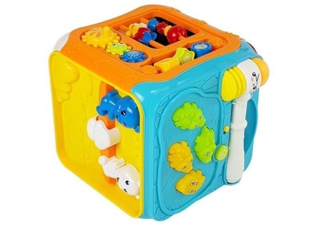 Kostka Edukacyjna Sorter Dla Niemowląt Dźwięk Światła LEAN Toys Kostka Edukacyjna Sorter Dla Niemowląt Dźwięk Światła LEAN Toys