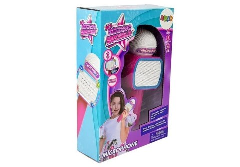 Mikrofon Dziecięcy Bezprzewodowy Karaoke Głośnik Bluetooth Różowy LEAN Toys Mikrofon Dziecięcy Bezprzewodowy Karaoke Głośnik Bluetooth Różowy LEAN Toys