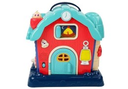 Muzyczna Stodoła Zwierzęta Gospodarstwo Dźwięki Muzyka Różowa LEAN Toys
