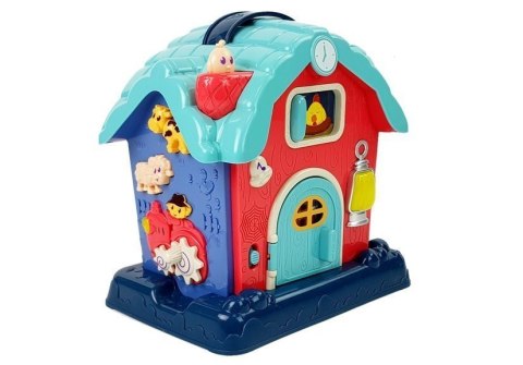 Muzyczna Stodoła Zwierzęta Gospodarstwo Dźwięki Muzyka Różowa LEAN Toys Muzyczna Stodoła Zwierzęta Gospodarstwo Dźwięki Muzyka Różowa LEAN Toys
