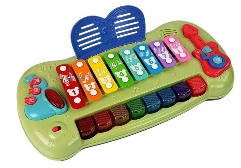 Pianinko Cymbałki Dla Niemowląt Podświetlane Klawisze Muzyka LEAN Toys Pianinko Cymbałki Dla Niemowląt Podświetlane Klawisze Muzyka LEAN Toys
