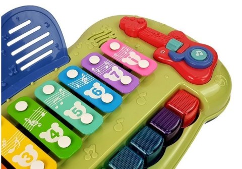Pianinko Cymbałki Dla Niemowląt Podświetlane Klawisze Muzyka LEAN Toys Pianinko Cymbałki Dla Niemowląt Podświetlane Klawisze Muzyka LEAN Toys