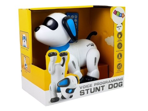 Pies Robot Zdalnie Sterowany Głosem Pilotem Tańczy Szczeka Wykonuje Komendy LEAN Toys Pies Robot Zdalnie Sterowany Głosem Pilotem Tańczy Szczeka Wykonuje Komendy LEAN Toys