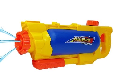 Pistolet na Wodę ze Zbiornikiem 1450 ml Żółto- Niebieski LEAN Toys Pistolet na Wodę ze Zbiornikiem 1450 ml Żółto- Niebieski LEAN Toys