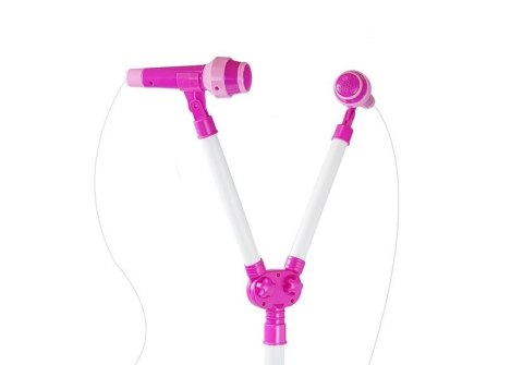 Podwójny Mikrofon Muzyka Światła Diody MP3 Statyw LEAN Toys Podwójny Mikrofon Muzyka Światła Diody MP3 Statyw LEAN Toys