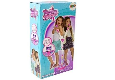 Podwójny Mikrofon Muzyka Światła Diody MP3 Statyw LEAN Toys Podwójny Mikrofon Muzyka Światła Diody MP3 Statyw LEAN Toys