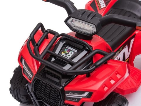 Quad na akumulator JS320 czerwony LEAN CARS Quad na akumulator JS320 czerwony LEAN CARS