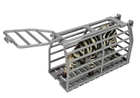 Quad z Przyczepką Transporter Figurki Zebra LEAN Toys Quad z Przyczepką Transporter Figurki Zebra LEAN Toys