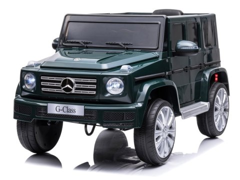 Samochód na akumulator Mercedes G500 Zielony LEAN CARS Samochód na akumulator Mercedes G500 Zielony LEAN CARS