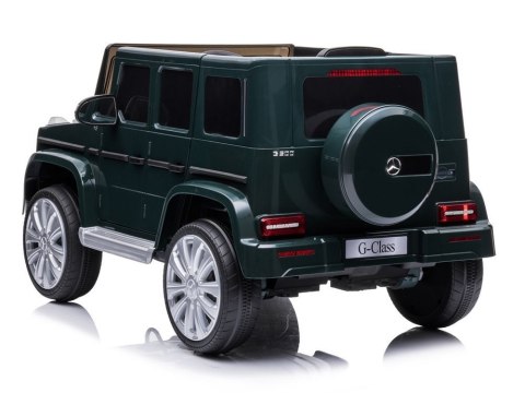 Samochód na akumulator Mercedes G500 Zielony LEAN CARS Samochód na akumulator Mercedes G500 Zielony LEAN CARS