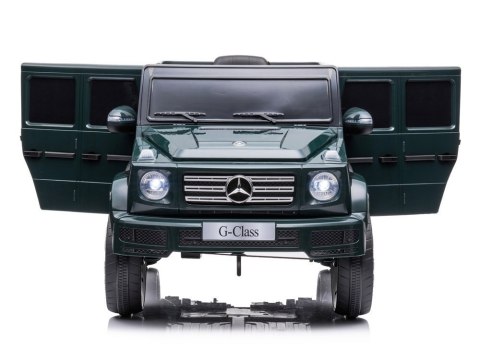 Samochód na akumulator Mercedes G500 Zielony LEAN CARS Samochód na akumulator Mercedes G500 Zielony LEAN CARS