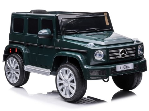Samochód na akumulator Mercedes G500 Zielony LEAN CARS Samochód na akumulator Mercedes G500 Zielony LEAN CARS